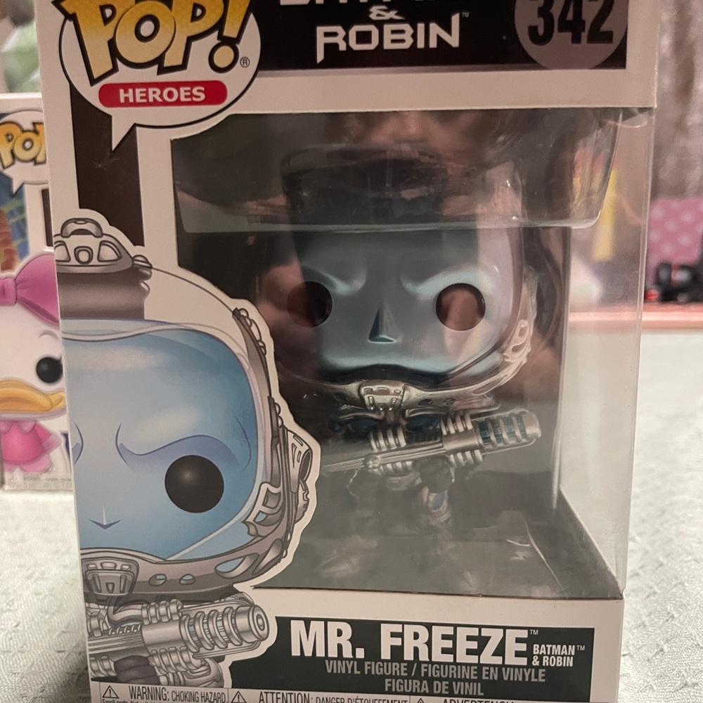 Funko Mr. Freeze Pop in Blue and Silver